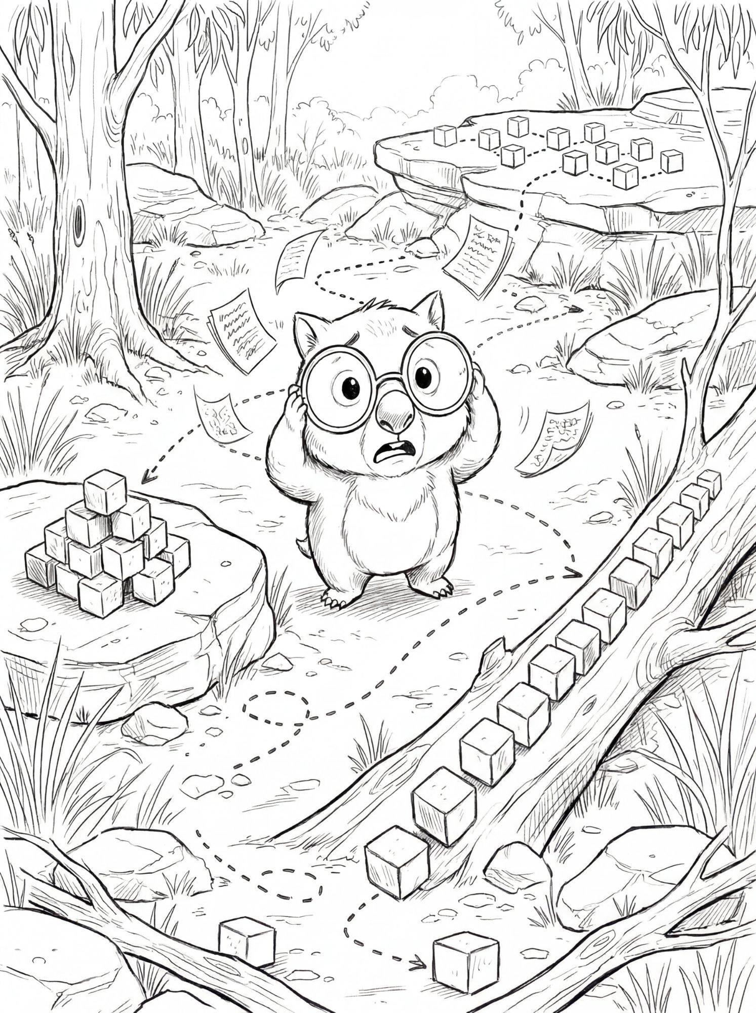 Free Digby coloring page preview