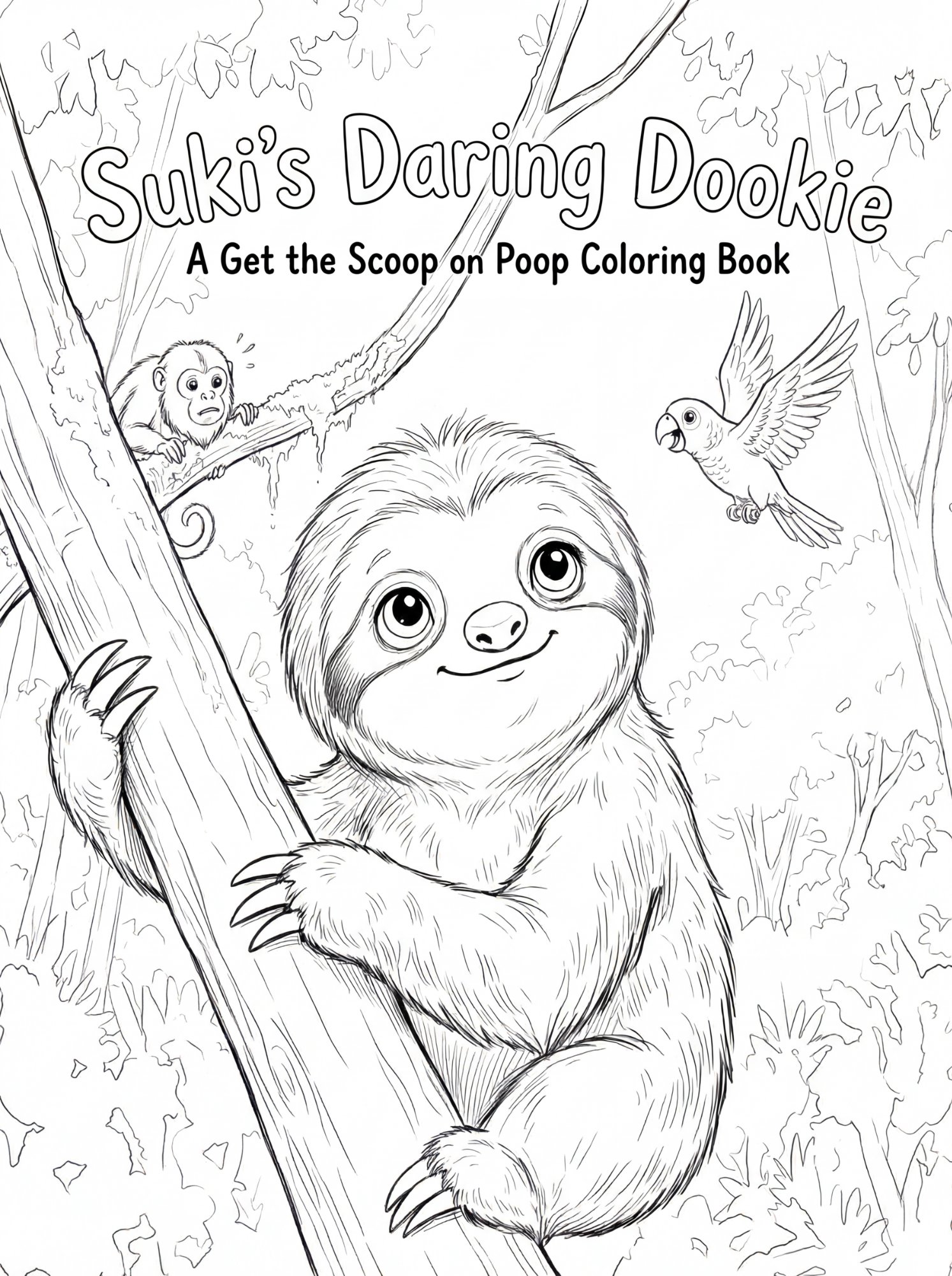 Suki's Daring Dookie Coloring Book